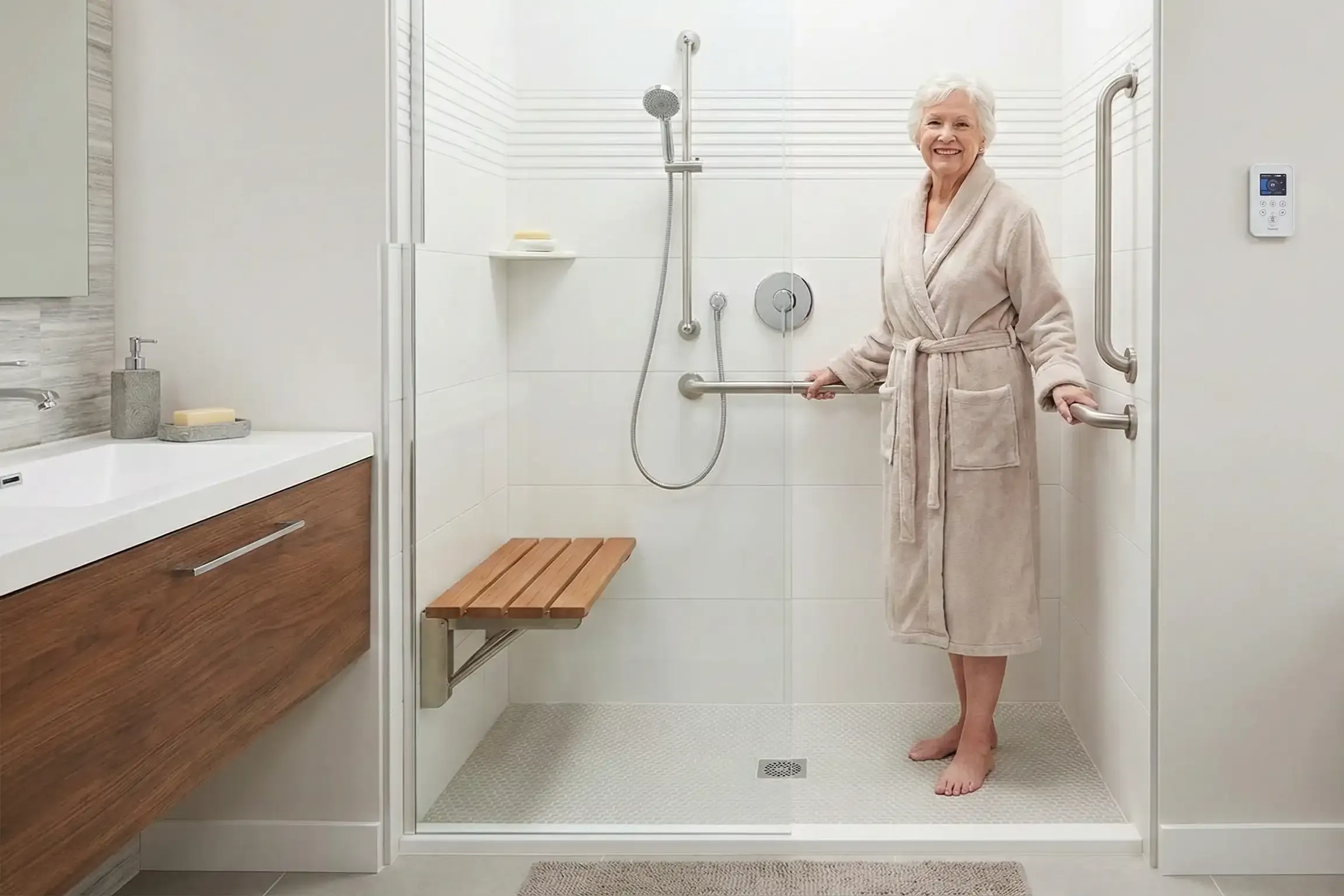 Image installateur douche senior 5 senior coordination